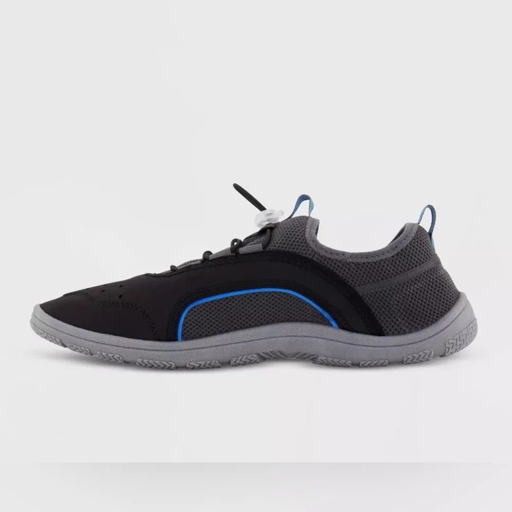 Speedo Men's Surfwalker Water Shoes - Gray/Black - Picture 2 of 6